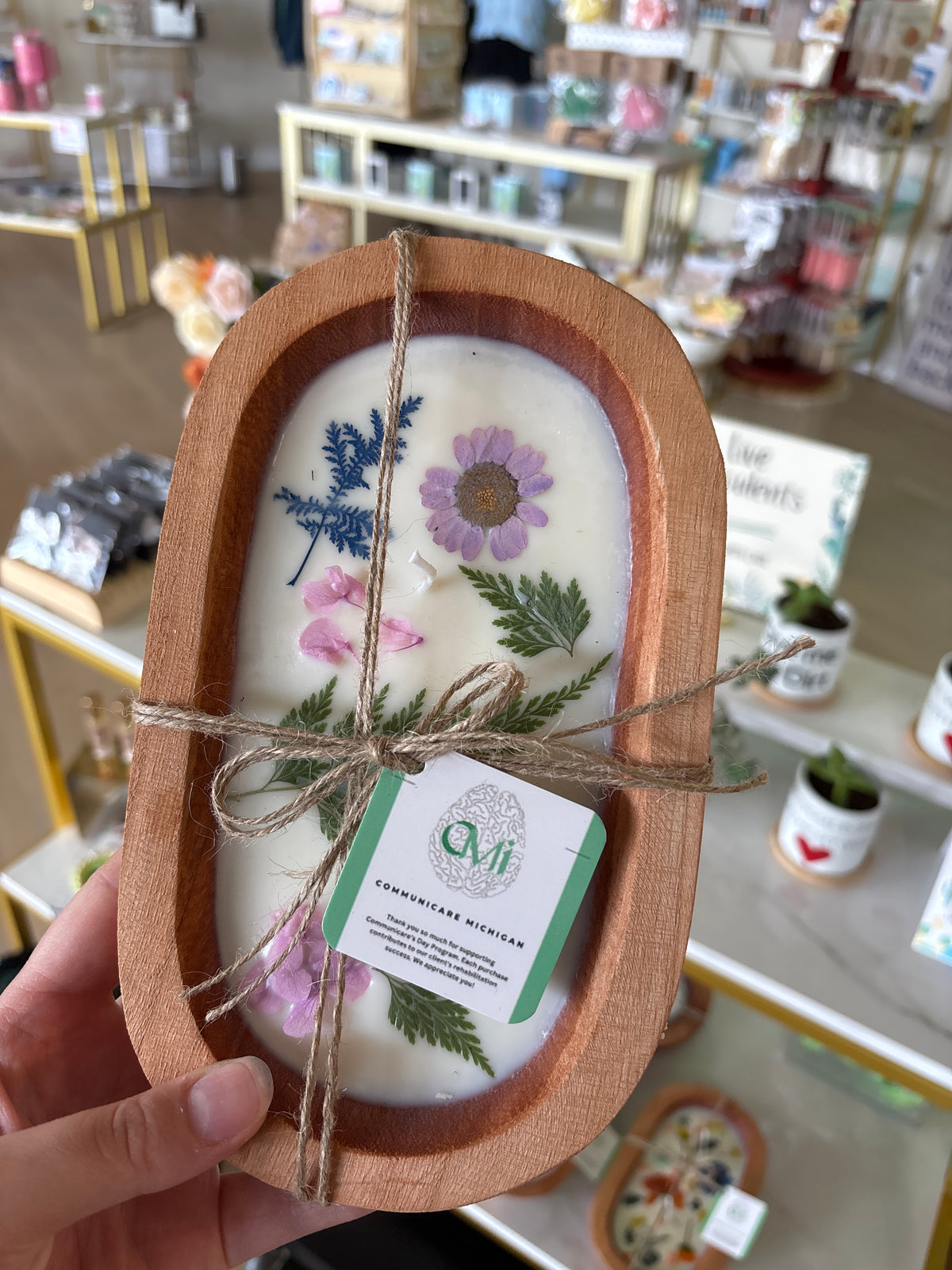 CMI Hand Poured Dough Bowl Candle