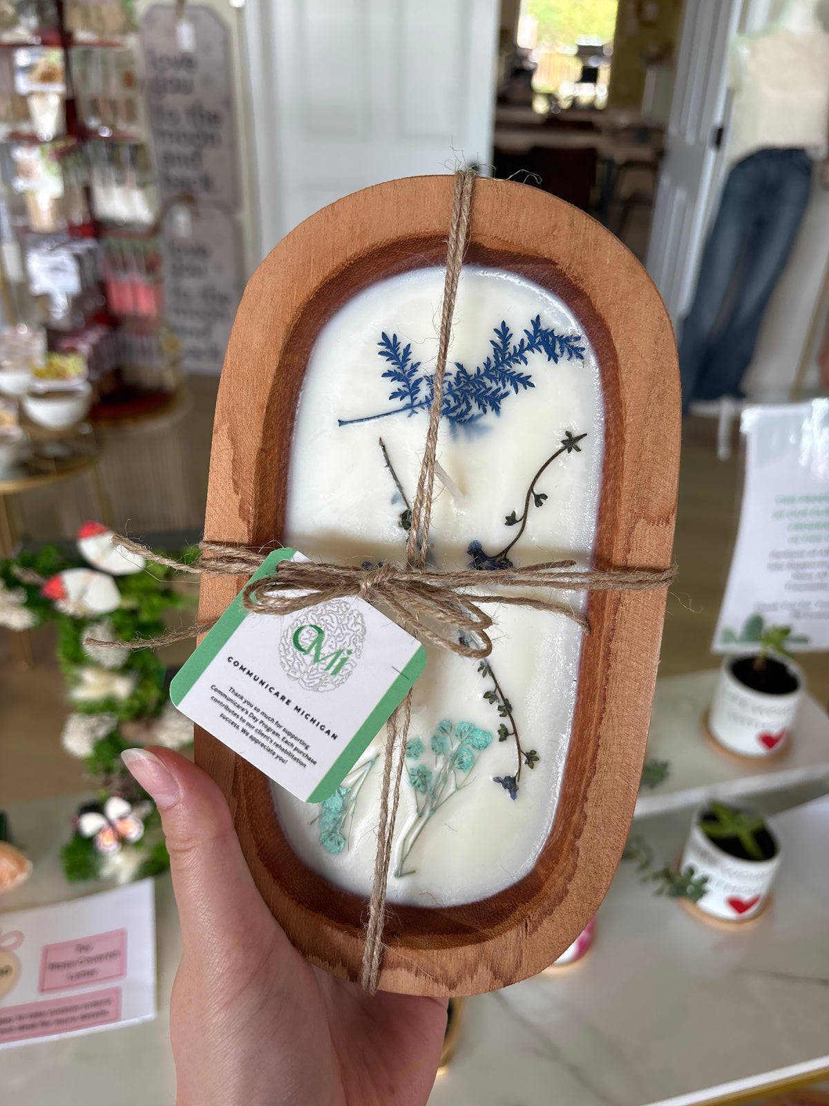 CMI Hand Poured Dough Bowl Candle