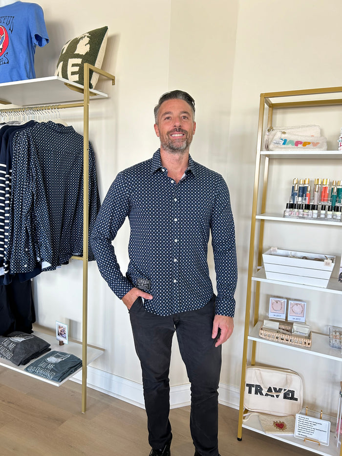 Men's Button Down Stretch Dress Shirt