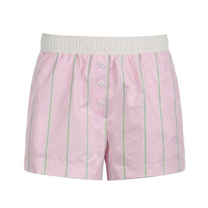 Striped Boxer Shorts in Pink