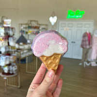 Ice Cream Cone Bath Bomb
