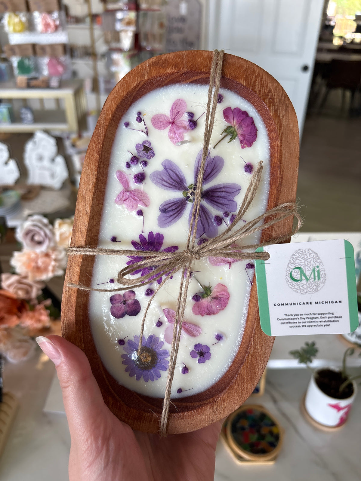 CMI Hand Poured Dough Bowl Candle