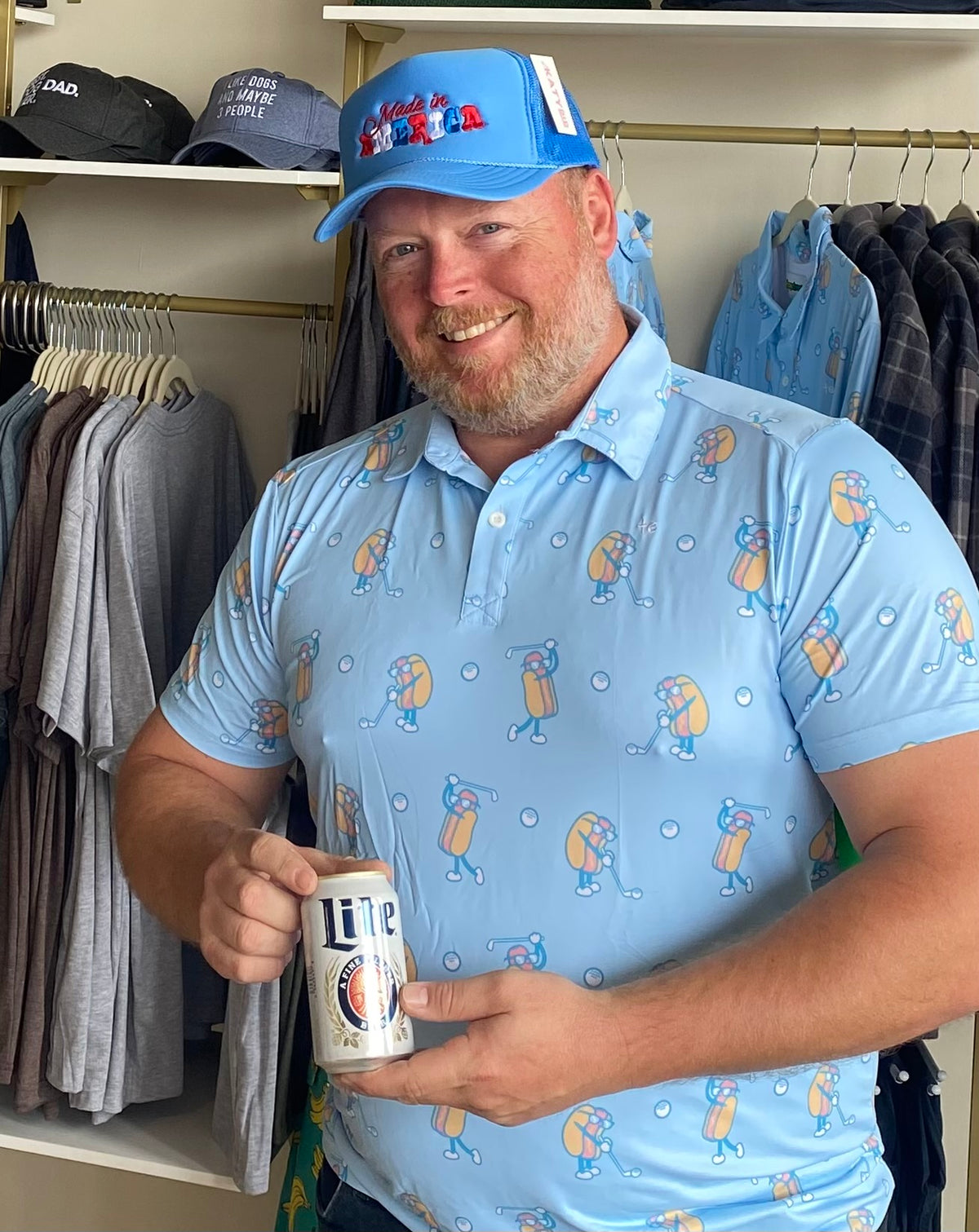 Sizzlin' Swing Golf Polo