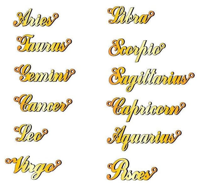 Zodiac Chain Necklace