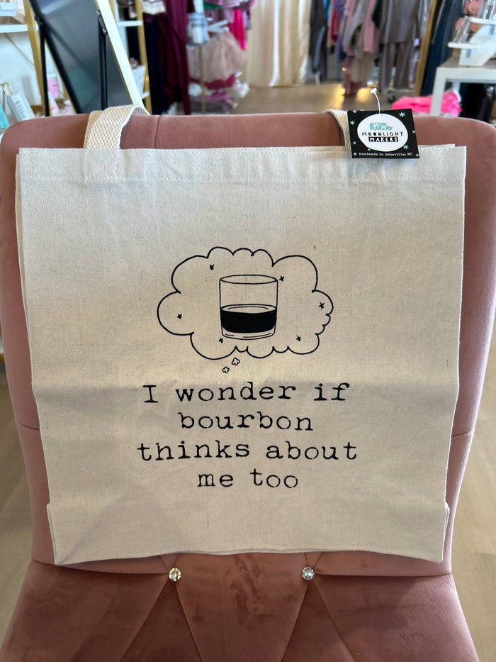 Bourbon Thoughts Canvas Bag