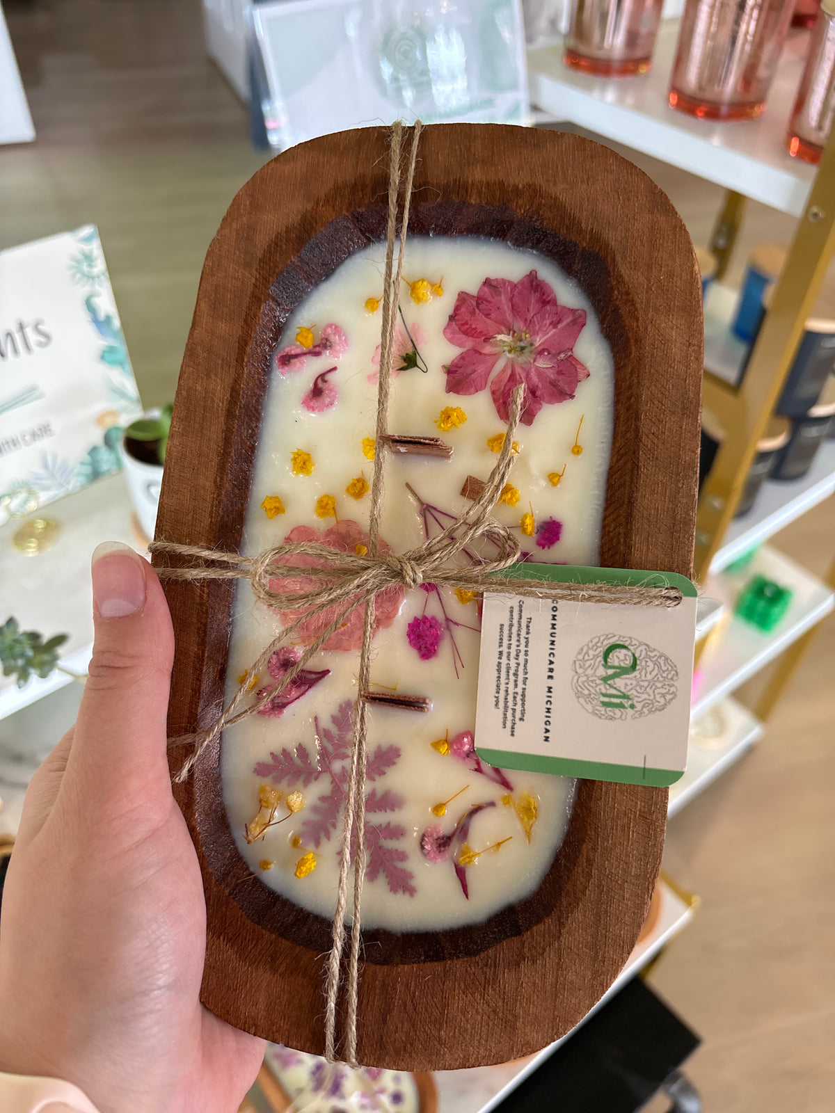 CMI Hand Poured Dough Bowl Candle