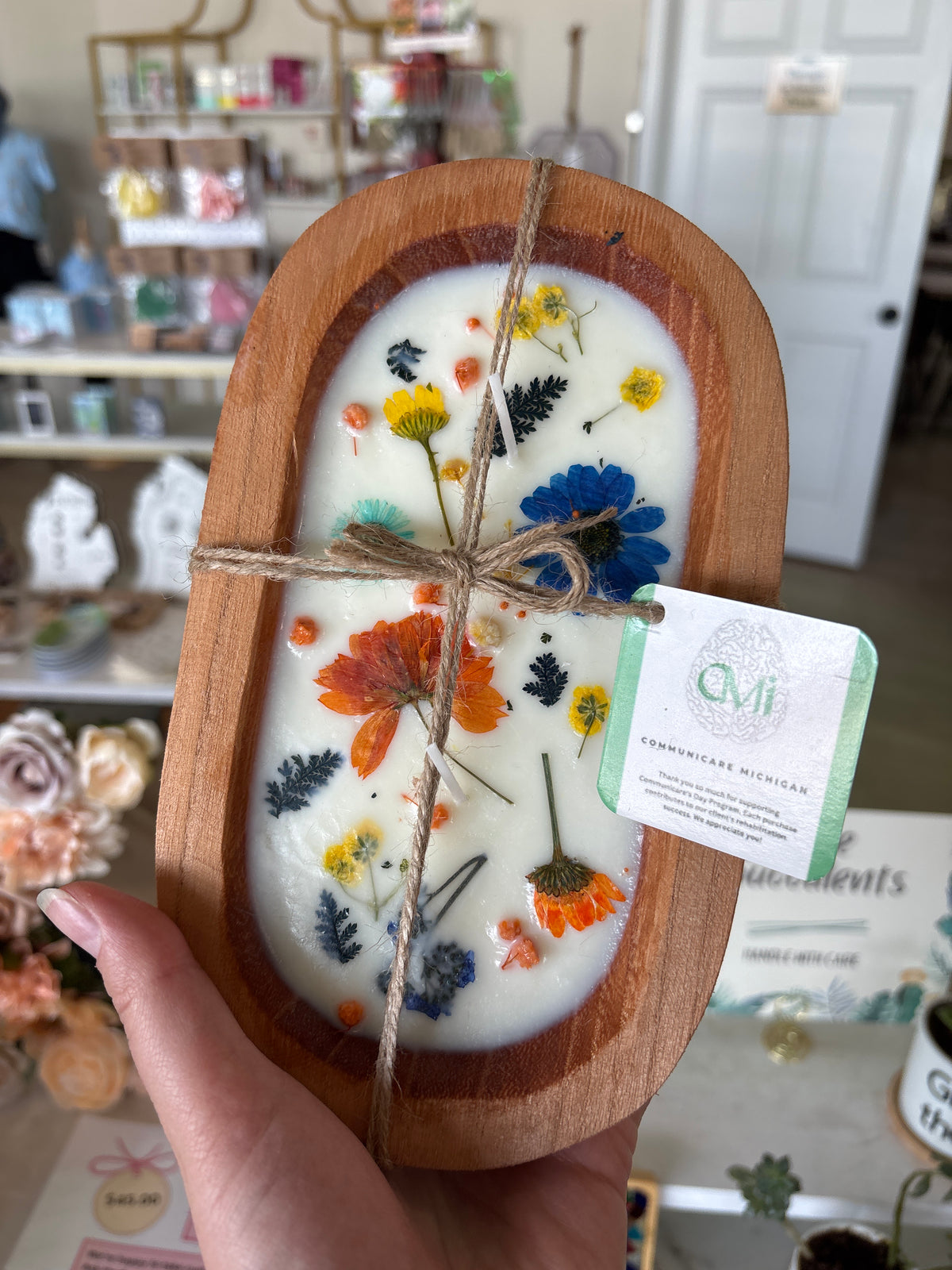 CMI Hand Poured Dough Bowl Candle