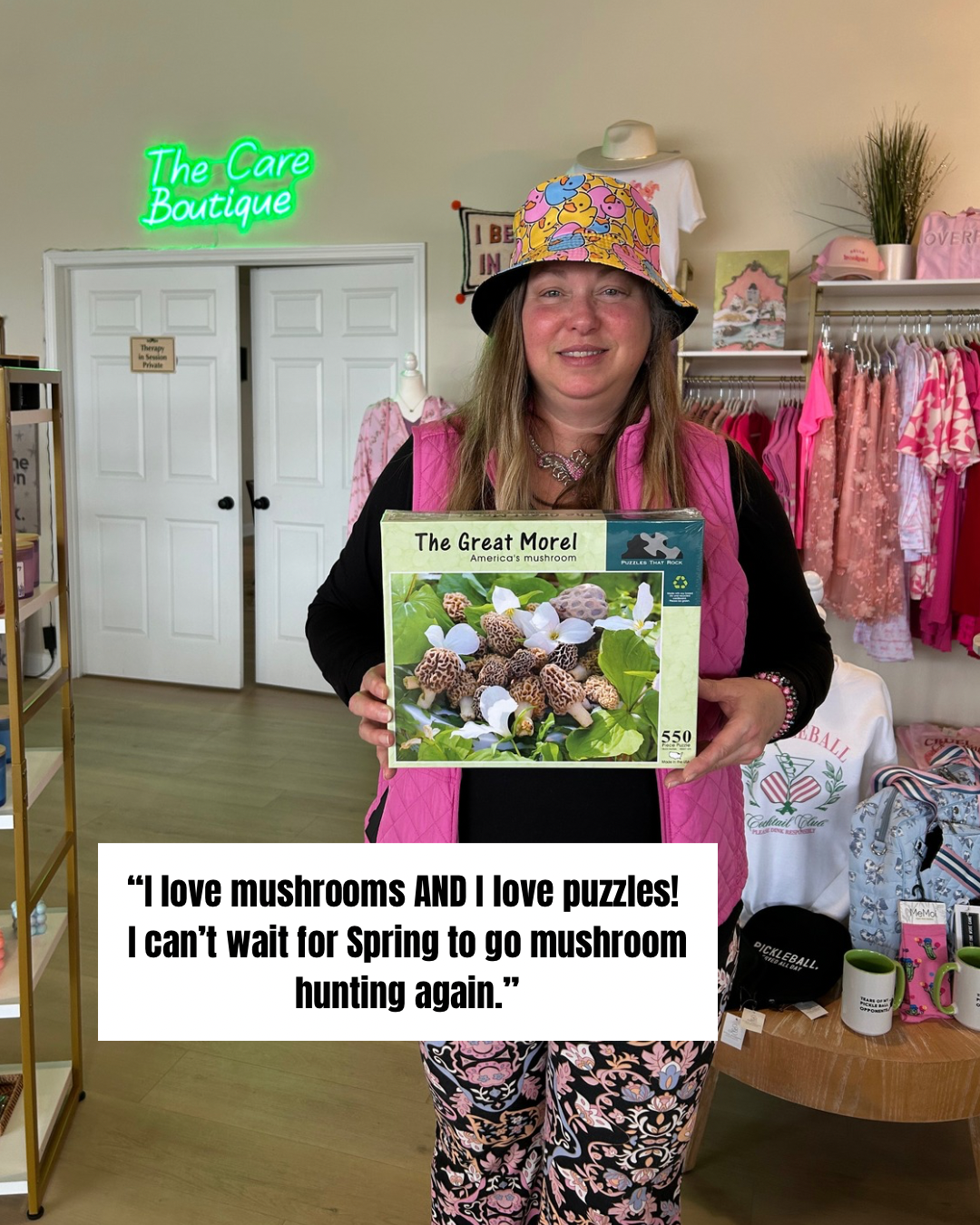 Great Morel 550 Piece Jigsaw Puzzle