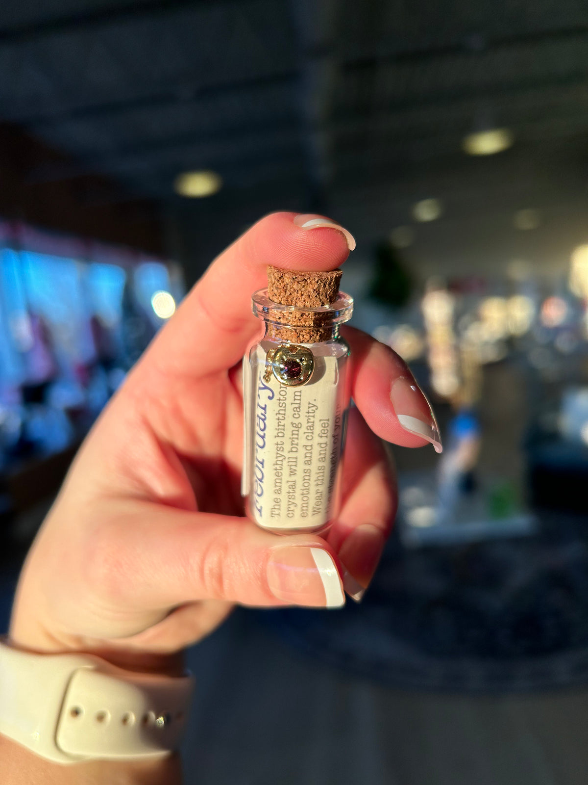 Birthstone Signet Necklace