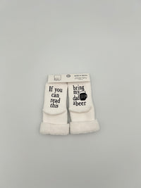 Bring My Dad a Beer Baby Socks