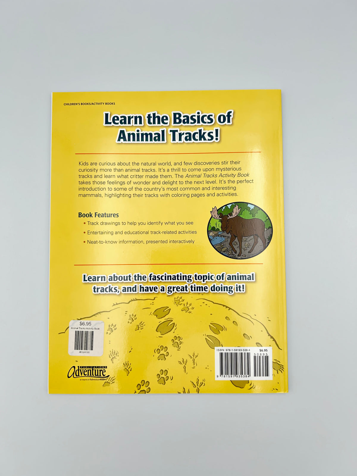 Animal Tracks Activity Book