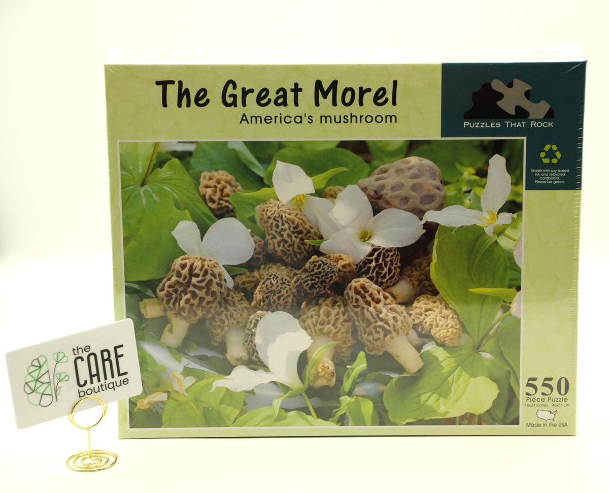 Great Morel 550 Piece Jigsaw Puzzle