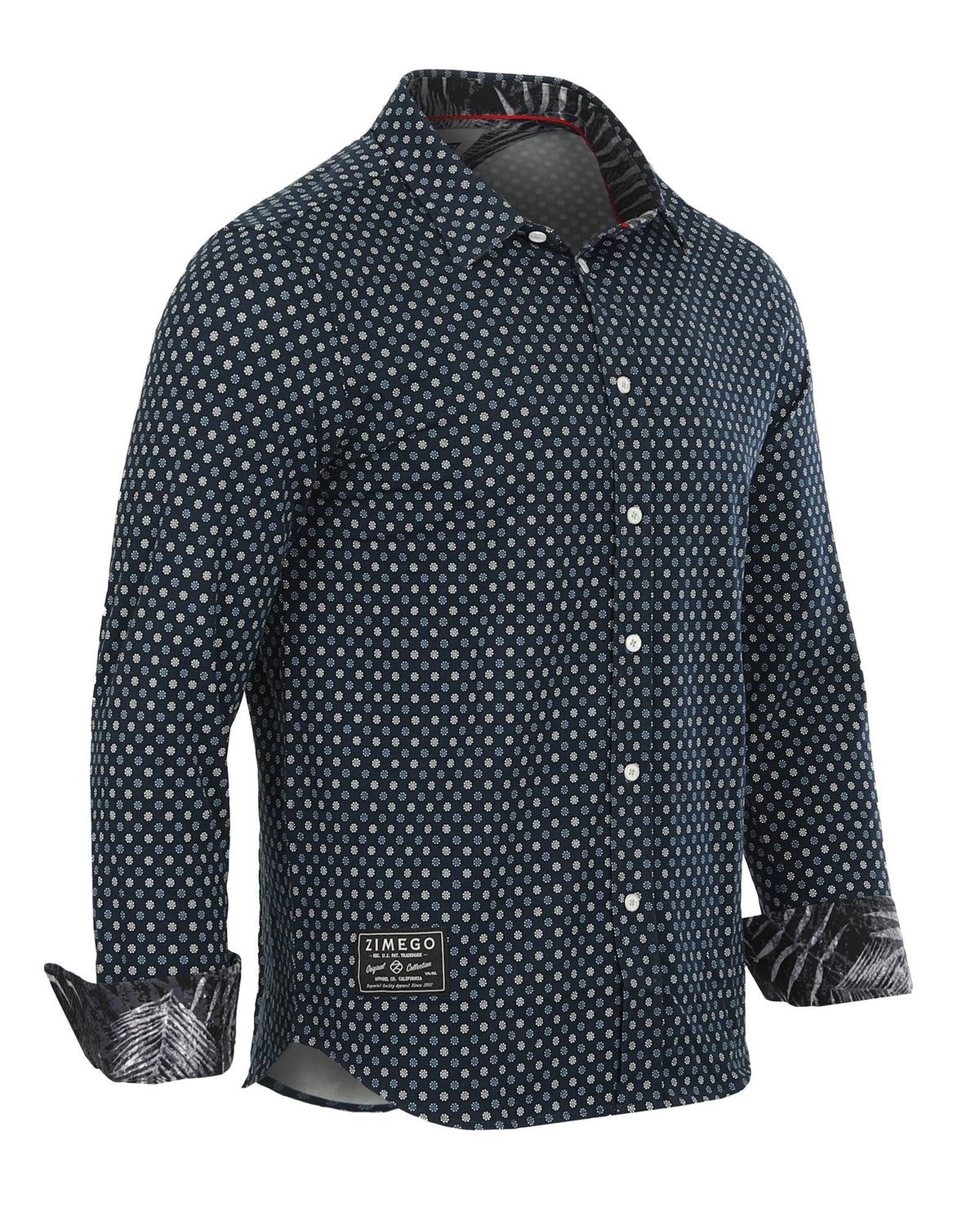 Men's Button Down Stretch Dress Shirt