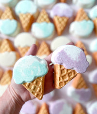 Ice Cream Cone Bath Bomb