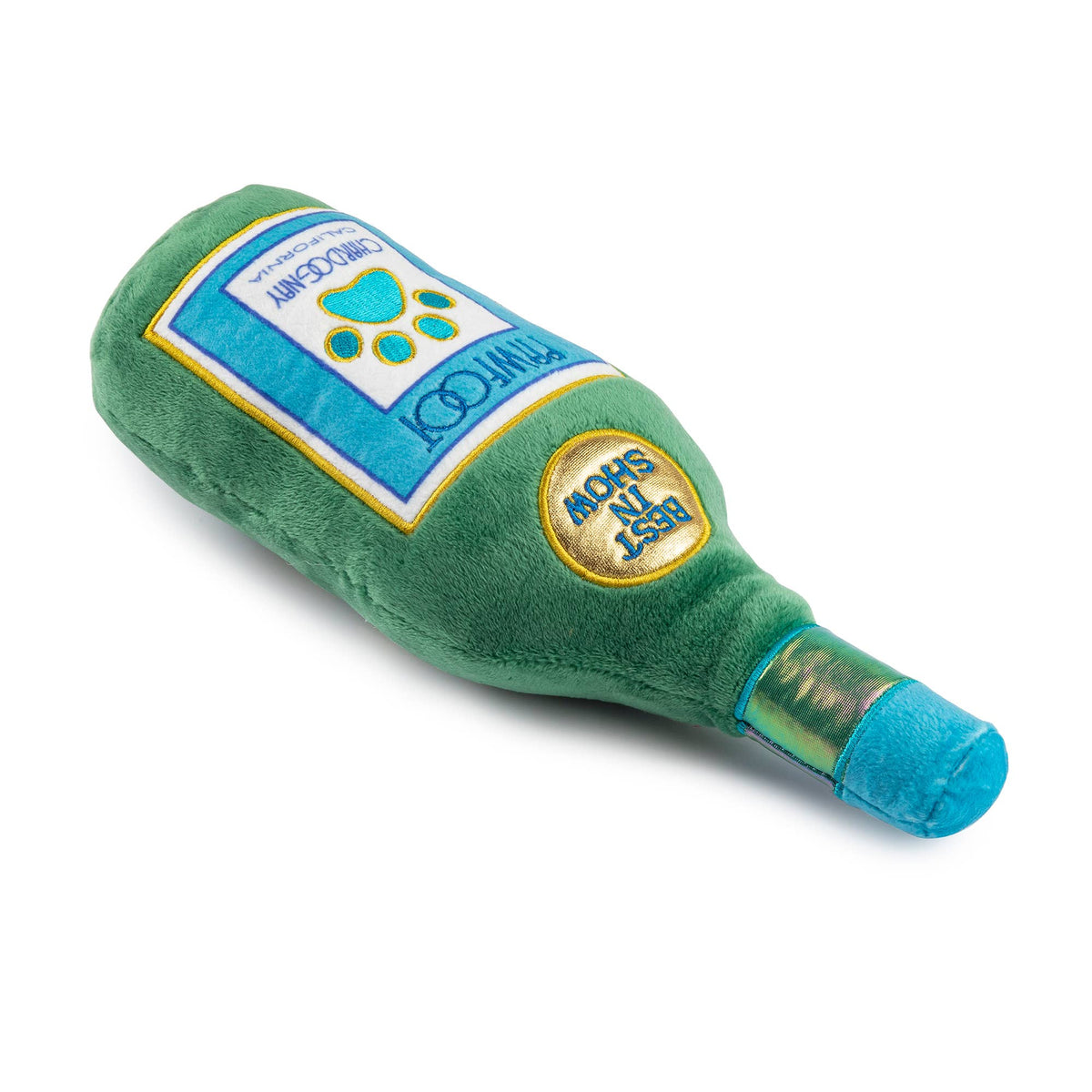 Pawfoot Wine Squeaker Dog Toy