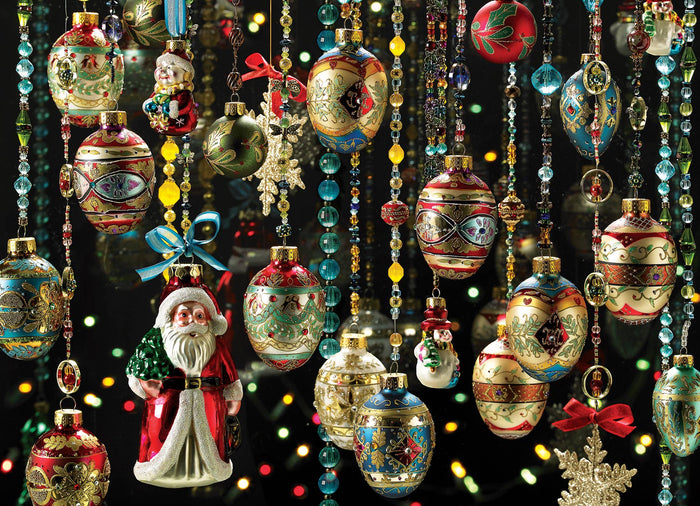 Christmas Ornaments 1000pc puzzle