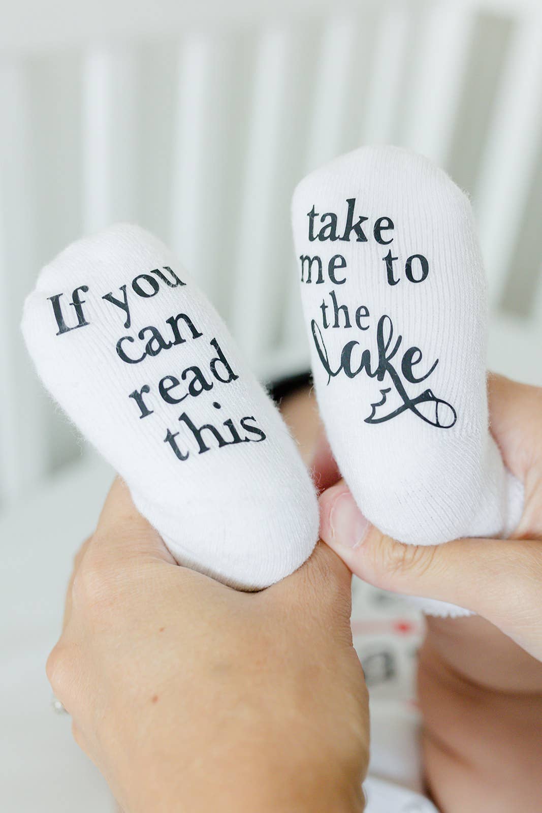 Take Me to the Lake - Baby Socks