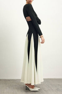 Dusk Till Dawn Dress in Monochrome