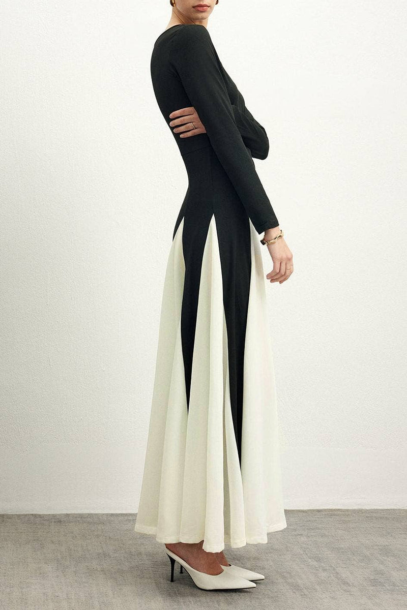 Dusk Till Dawn Dress in Monochrome