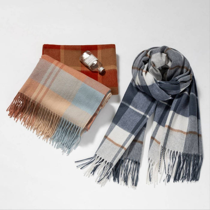 Espresso Embrace Luxury Style Scarf