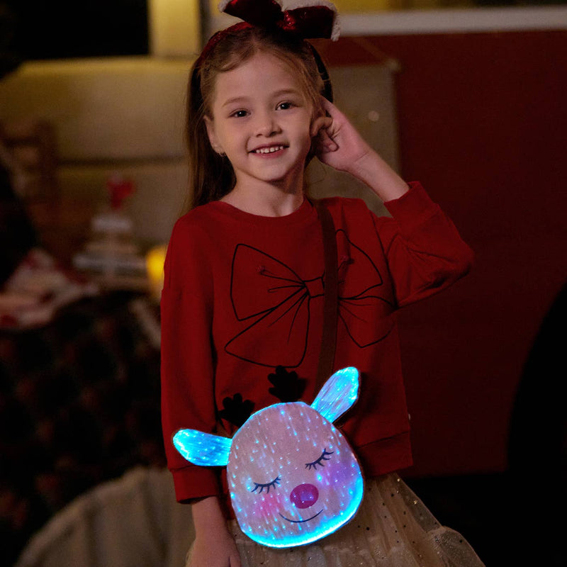 Go-Glow Reindeer Light Up Bag