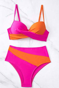 Twisted Tropics High Waist Bikini