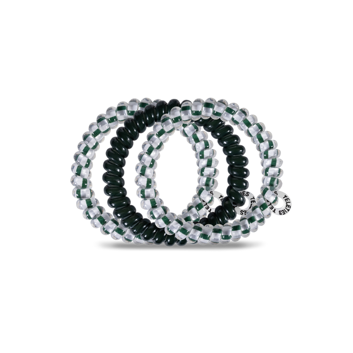 Spiral Hair Coils | Small | Michigan State Univ. Hair Ties