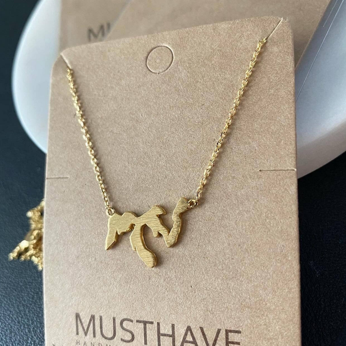 Great Lakes Necklace in Gold