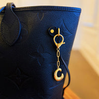 Whimsy Balloon Letter Initial Bag Charm: T