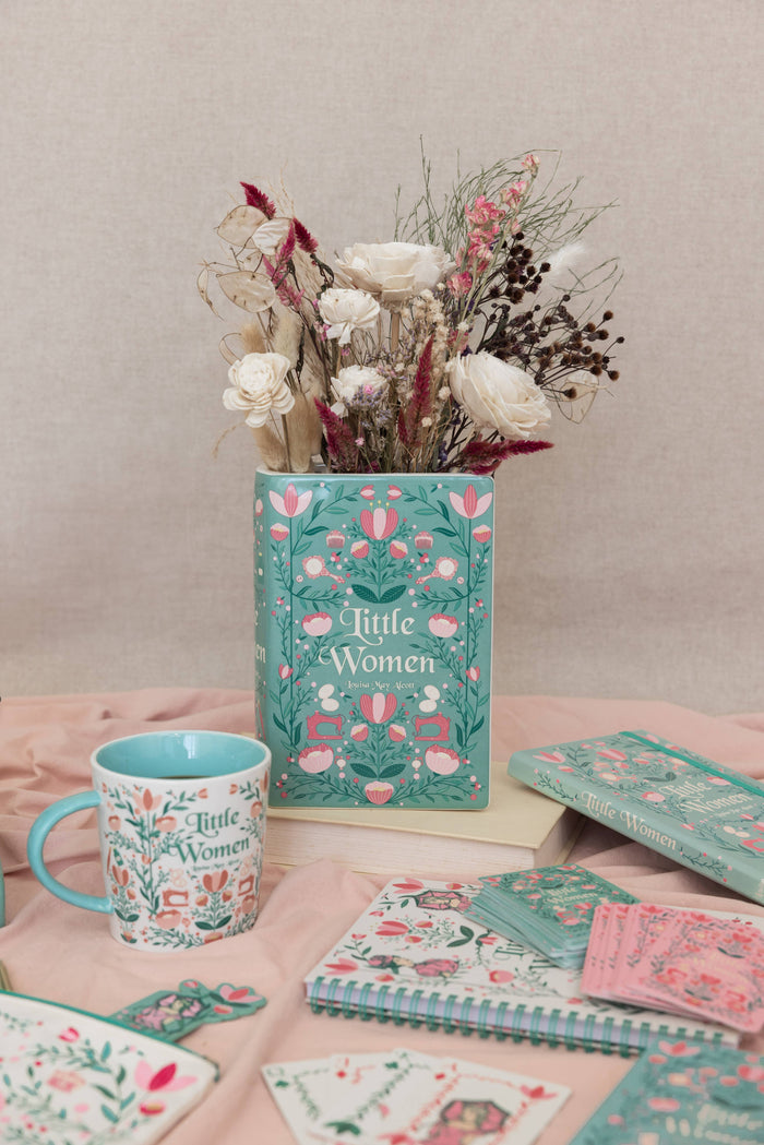 Little Women Large Book Vase