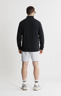 Soft Touch Fleece Quarter Zip Pullover in Hunter