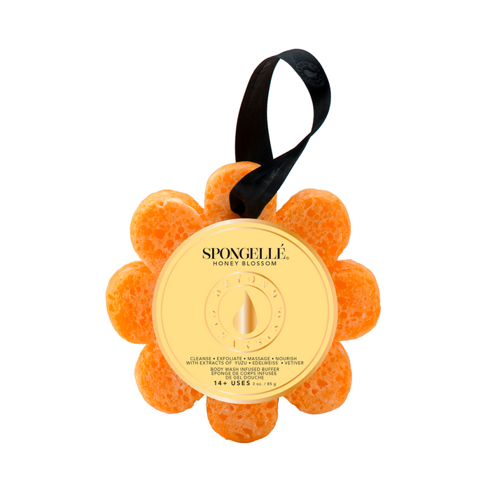 Spongelle Soap-Infused Sponge Honey Blossom