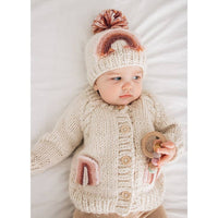 Mauve Rainbow Pocket Sweater for Babies & Toddlers
