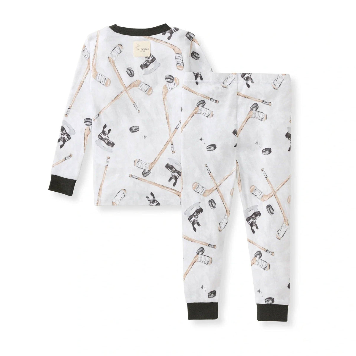 Hockey Season Organic Cotton Two-Piece Pajama Set