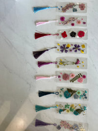 Handmade Dried Flowers Bookmark