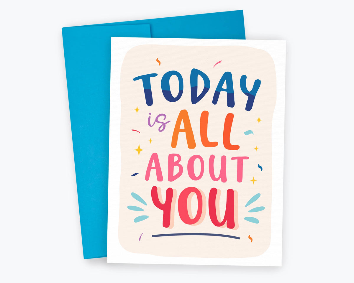 Cute Birthday Card, All About You