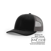 State Silhouette Your State on Richardson 112 Trucker Hat in Black