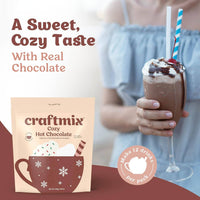 Cozy Hot Chocolate & Cocktail Mixer - 24ct Caddy