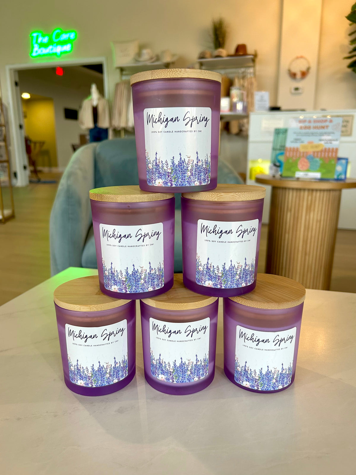 CMI Michigan Spring Candle