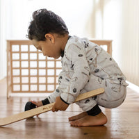 Hockey Season Organic Cotton Two-Piece Pajama Set