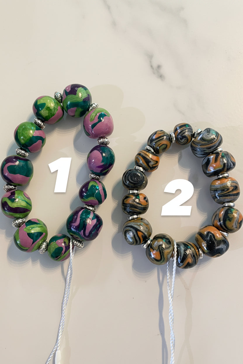 CMI Polymer Beaded Bracelet