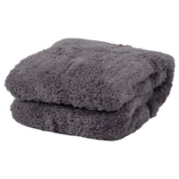 Solid Color Sherpa Throw Blanket