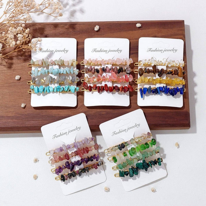 Multicolor Hair Clip Set