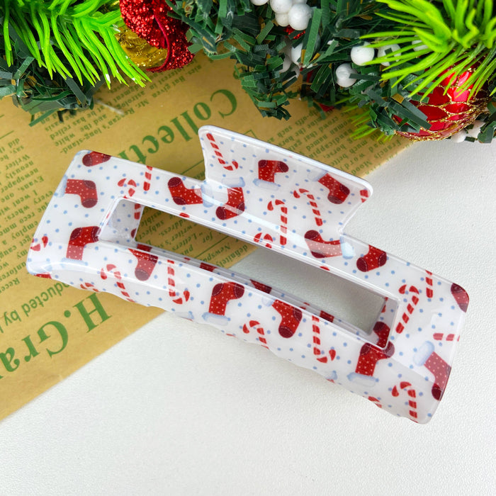 Funny Christmas Hair Clip Snowflake Bells