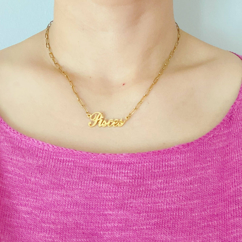 Zodiac Chain Necklace