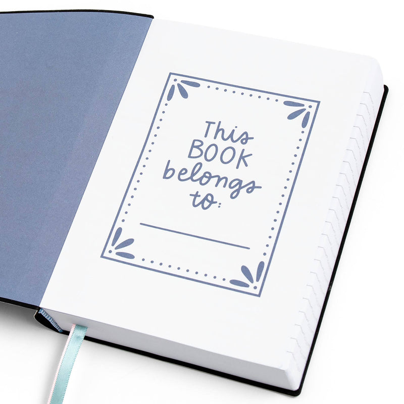 Book Journal in Blue