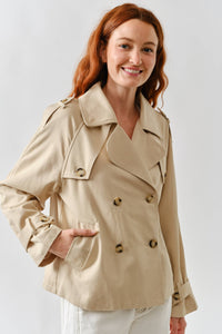 Half Trench in Tan
