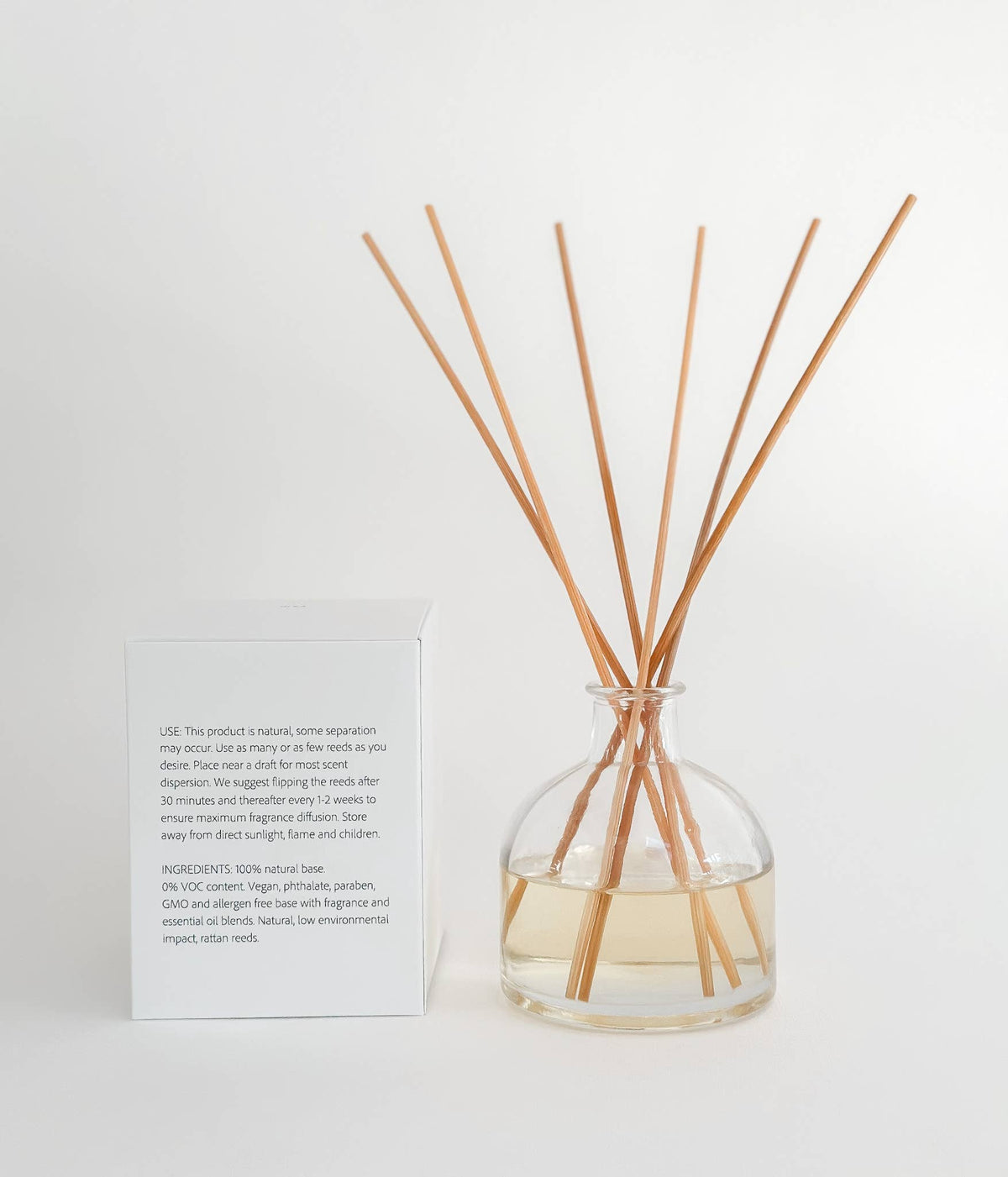 Reed Diffuser- BOHO: Rose, Sandalwood