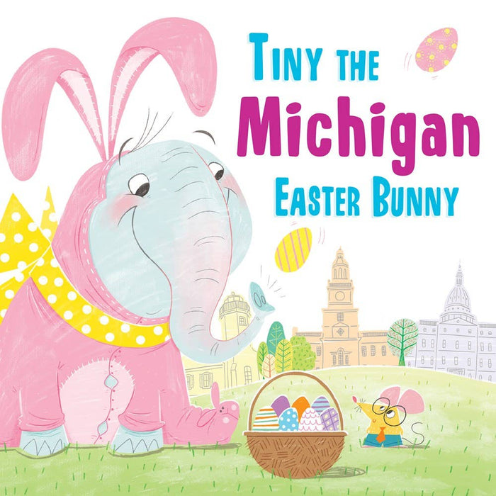 Tiny Michigan Easter Bunny