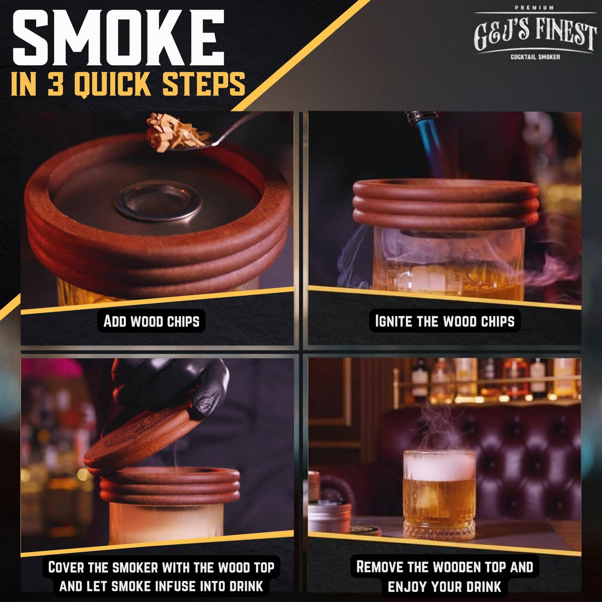 Whiskey Smoker Kit